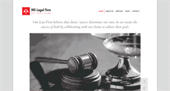 Desktop Screenshot of mslegalfirm.com